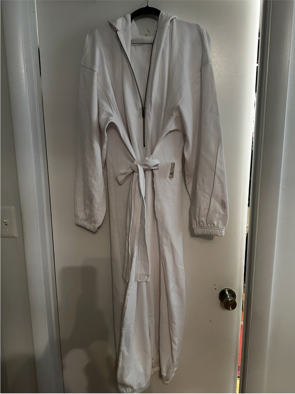 Free People One in a Million Zip-Front Jumpsuit with Waist Tie - Picture 3 of 9